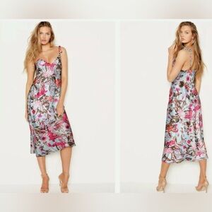 NWT Victoria's Secret Dream Angels Satin MIDI Slip Dress Size XL